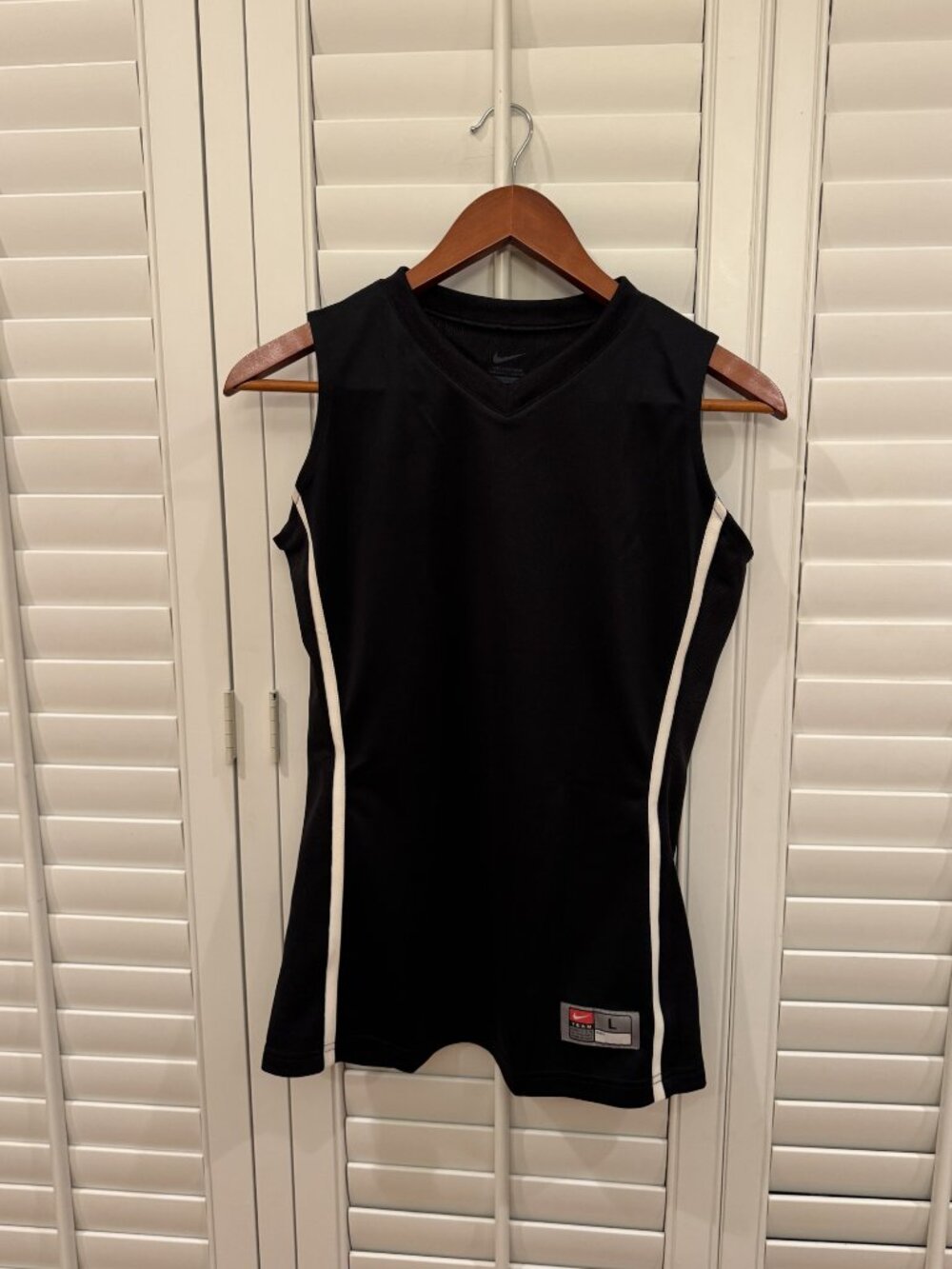 Nike Girls Black Basketball Team Tank Top - Size L